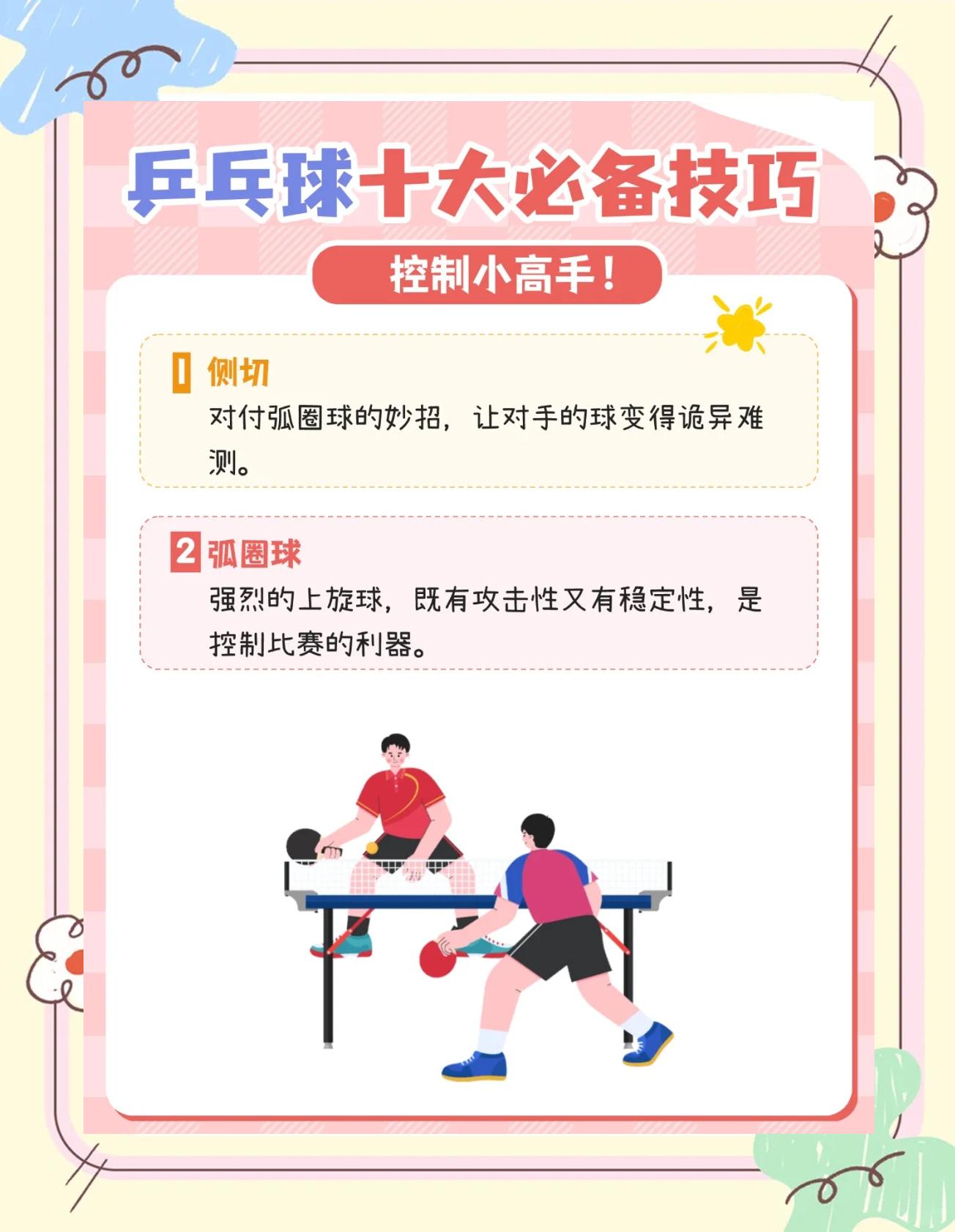 乒乓球规则完整版乒乓球规则